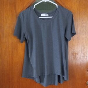 Amici Gray Short Sleeve Top